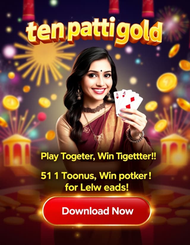 Teen Patti Gold Banner